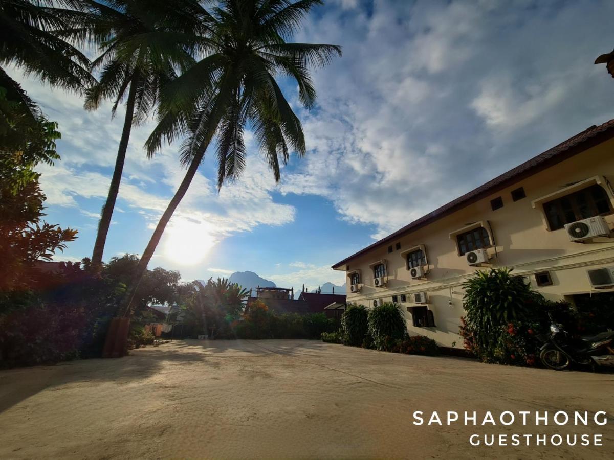 Saphaothong Guesthouse Vang Vieng Esterno foto